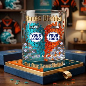 Love United Drinking Glass - Personalized Gifts For Couples 05ohlu170626