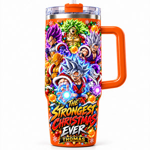The Strongest Christmas Tumbler With Handle - Personalized Gifts For Christmas 08tydt191026