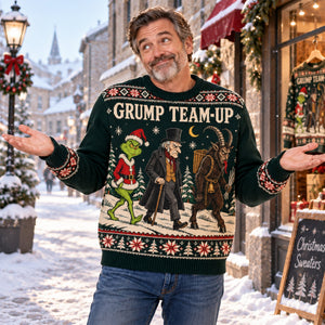 Curmudgeon Ugly Sweater, Personalized Gifts For Christmas 04qhlu221026