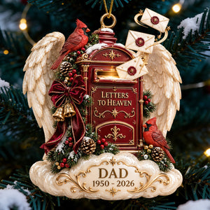 Heaven Christmas Ornament - Personalized Gifts For Christmas 04todt101026