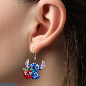 Blue Alien Teacher Earrings - Personalized Gifts For Teachers 02pgmg160725
