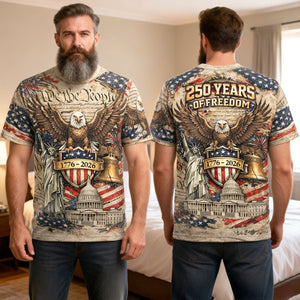 250th Anniversary 3D Shirt – Personalized Gifts For Patriots 02hutn280126