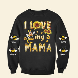 Sunflower Garden Bee 3D Sweatshirt - Personalized Gifts For Mom 04toqn250226