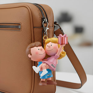 Forever Love Keychain Personalized Gifts For Couple 01OHDT041225