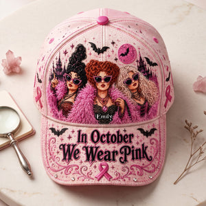 Strong Breast Cancer Squad Classic Cap Personalized Gifts For Women 07NAQN100826
