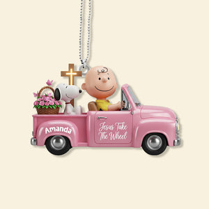 Christian Car Ornament - Personalized Gifts For Christian 04NAMG280725