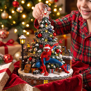Holiday City Hero Ornament - Personalized Gifts For Christmas 06TODT040826