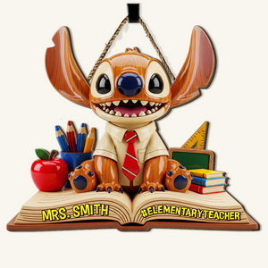 Back To School Teacher Wood Sign - Personalized Gifts For Teacher 06OHPU160725