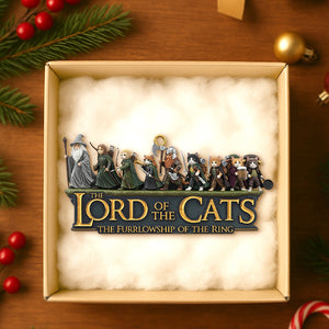 Fantasy Cat Gang Christmas Ornament, Personalized Gifts For Cat Lovers 04qhtn050925