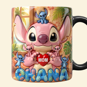 Mama Love Magic Mug - Personalized Gifts For Mom 02NATN170426