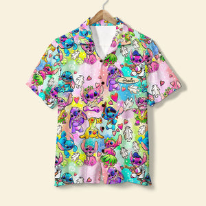 Tropical Aliens Hawaiian Shirt - Personalized Gifts For Movie Lovers 02HULU170725