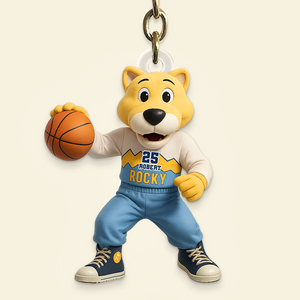 Basketball Keychain - Personalized Gifts For Basketball Lover 02HUPU280625