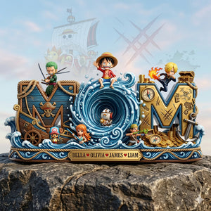 Captain Mom Acrylic Plaque - Personalized Gifts For Mom 04TOLU260326-Homacus