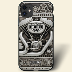 Personalized Gifts For Biker Phone Case, Motorcycle Engine 02QHPU180625