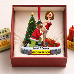 Naughty Couple Acrylic Ornament - Personalized Christmas Gifts For Couple 03ohlu310726