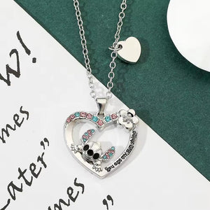 Cute Cartoon Heart Pendant Necklaces 04acxx020425 You Are My Sunshine
