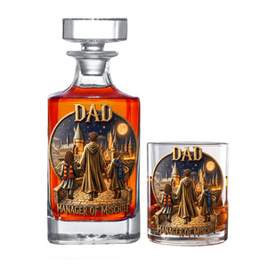 Manager Of Kid Decanter Set - Personalized Gifts For Dad 01paqn190526