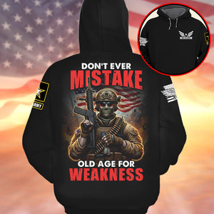 Old Warrior 3D Shirt – Personalized Gifts For Veteran 01huqn210725