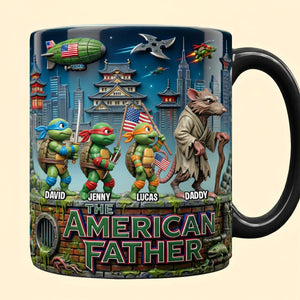 American Tactical Dad Squad Magic Mug, Personalized Gifts For Dads 04qhtn180526