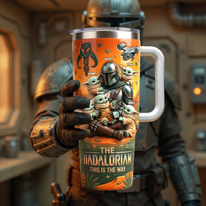 The Best Warrior Dad And Kids Tumbler - Personalized Gifts For Dads 03tylu010526