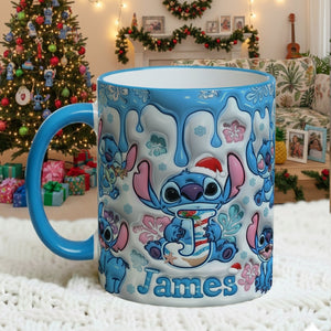 Tropical Christmas Coffee Mug Personalized Gifts 08TGLU241125