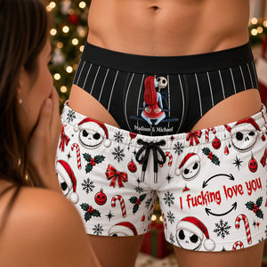 Dark Romance Couple Men's Boxers - Personalized Gifts For Him 02ohdt121026-Homacus