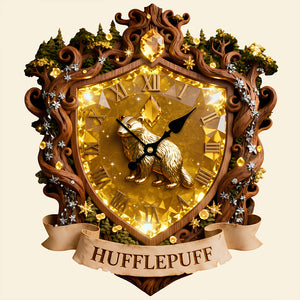 Fantasy Shield Hanging Wall Clock 01PADT251225