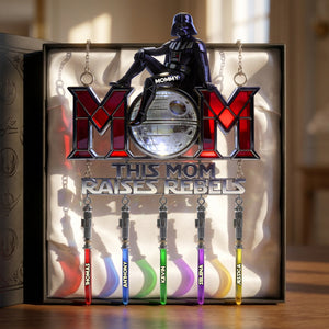 Mom Of Little Kids Suncatcher - Personalized Gift For Mom 06KILU300326