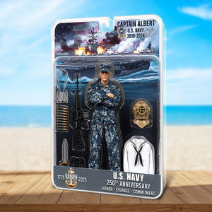 Military 250th Anniversary Figure Pack Acrylic Plaque - Personalized Gifts For Veteran 03qhqn040725-Homacus