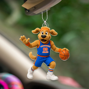 Basketball Car Ornament - Personalized Gifts For Basketball Lover 04HUPU140725-Homacus