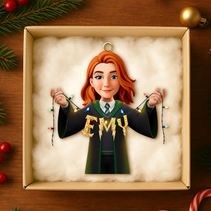 Christmas Alphabet Tree Ornament Personalized Gifts 05TODT131125