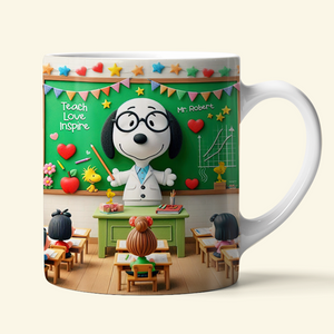 Teacher Coffee Mug - Personalized Gifts For Teacher 06HUPU170725