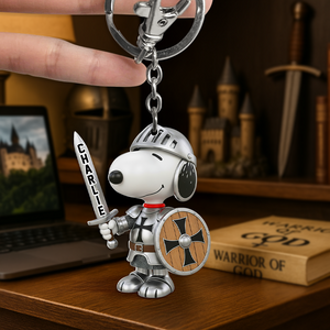 Faithful Knight Acrylic Keychain - Personalized Gifts For Christian 04NAPU100725