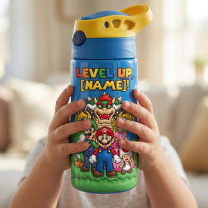 Level Up 12oz Tumbler - Personalized Back To School Gifts For Kids 03todt280726
