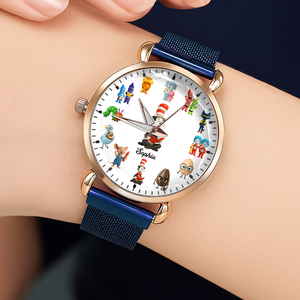 Teacher Mesh Strap Quartz Watch - Personalized Gifts For Teacher 03NAPU170725