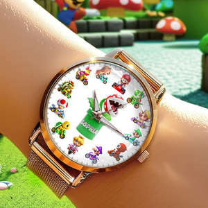 Racing Game Mesh Strap Quartz Watch Personalized Gifts For Fans 04TGPU180725