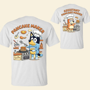 Lovely Pancake Maker Dad & Kids Shirt - Personalized Gifts For Dads 04natn200526