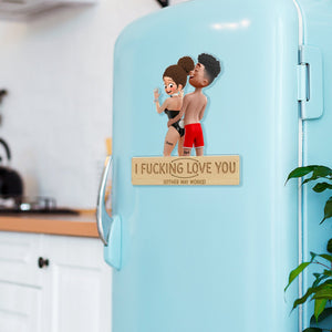 Have Fun Couple Fridge Magnet – Personalized Gifts for Couples 05qhqn271125