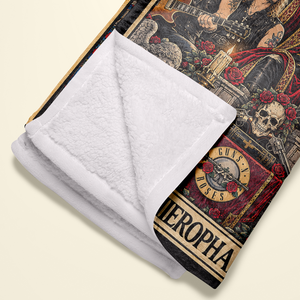 Tarot Blanket - Personalized Gifts For Music Lovers 07hutn291026