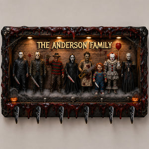 Spooky Key Hanger For Horror Lovers - Personalized Gifts For Family 04nadt170726