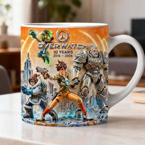Dynamic Anniversary Coffee Mug, Personalized Gifts 01qhtn100226