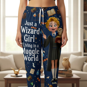 Fantasy Girl Pajama Pants - Personalized Gifts 05naqn091225