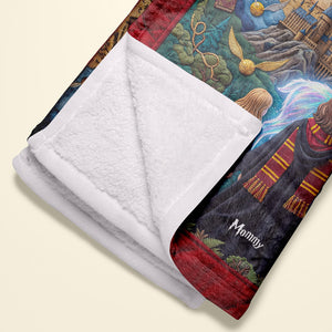 Fantasy World Mom And Kids Blanket - Personalized Gifts For Mother's Day Blanket 01HUDT130426