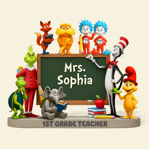 Teacher Acrylic Plaque - Personalized Gifts For Teacher 05NAPU300625