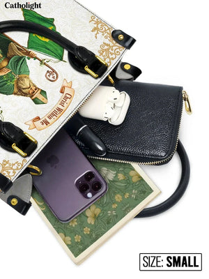 Catholight Saint Patrick's Devotion Leather Bag