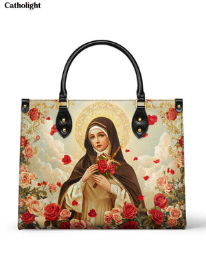 Catholight Little Flower Elegance Leather Bag