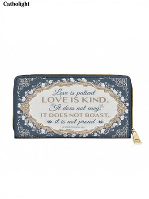 Catholight Corinthian Elegance Leather Wallet Purse