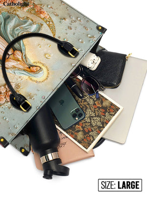 Catholight The Crescent of Serenity Leather Bag