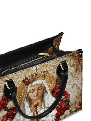 Catholight Lady of Fatima Elegance Leather Bag