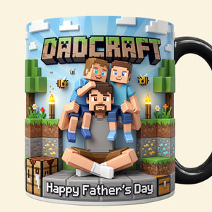 Creative Builder Dad Magic Mug - Personalized Custom Photo Gifts For Dads 01NATN120526